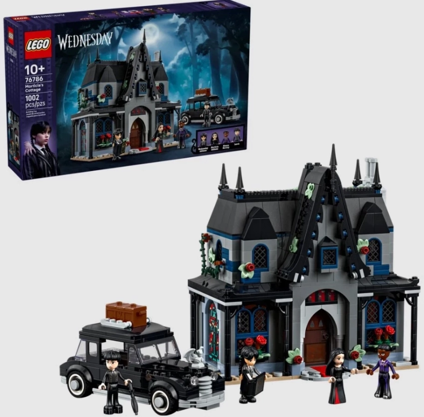 Конструктор Lego «Уэнсдей»: набор по мотивам культового сериала